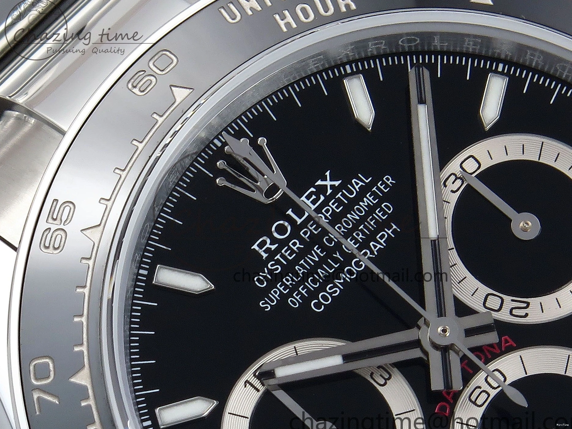 MiroTime 0130 2023 Daytona 126500 QF 1:1 Best Edition 904L Steel Black Dial on SS Bracelet SH TechFriendly 1490